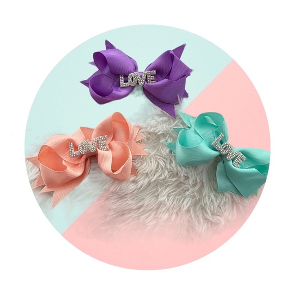 3 hair bows - Picture 2 of 2